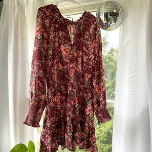 Floral Aerie Mini Dress
